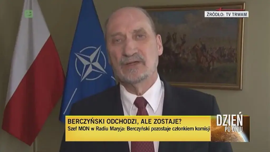 Macierewicz o przyszłości Berczyńskiego