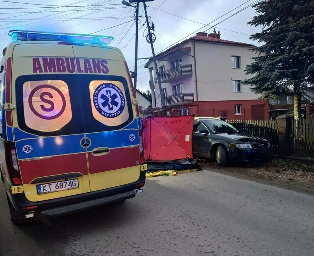 Śmiertelny wypadek w Ryglicach