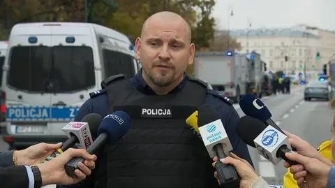 Marczak: na tę chwilę nie wskazujemy na tożsamość mężczyzny ani inne kwestie, chociażby związane z motywacją