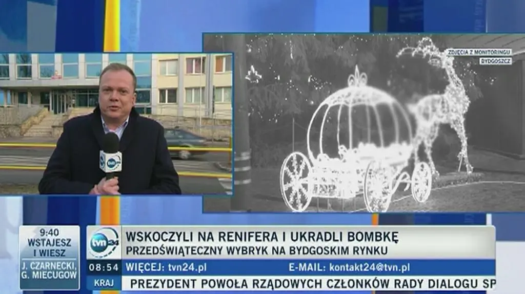 Jeździli na reniferze i całowali się w karecie