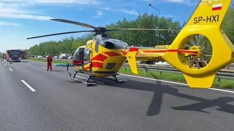 Zasłabł za kierownicą i wjechał w bariery