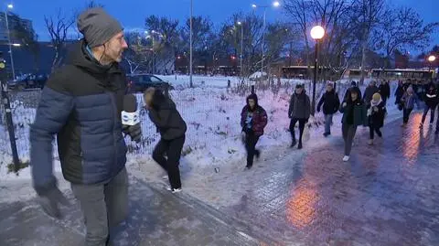 Na drogach i chodnikach ślisko. Relacja Pawła Łukasika