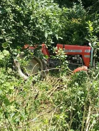 Życia kierowcy ciągnika nie udało się uratować