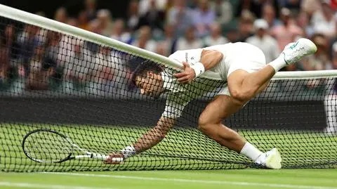 Szalone zagranie, Hurkacz wpędził Djokovicia w tarapaty