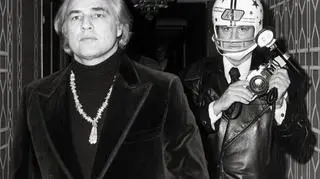 Ron Galella - Marlon Brando i Ron Galella w Nowym Jorku, 1974