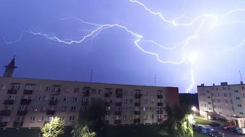 Burze z gradem, silne opady deszczu. Alerty w pięciu województwach