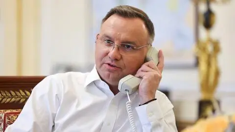 Andrzej Duda rozmawiał z preyzdentem Niemiec