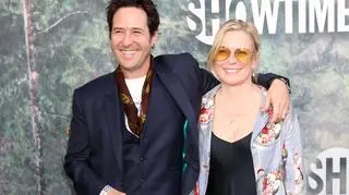 Rob Morrow z żoną, Debbon Ayer