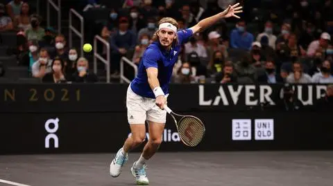 Tsitsipas podwyższył prowadzenie Europy w Laver Cup