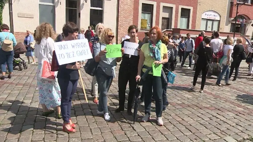 Manifestacja w Elblągu