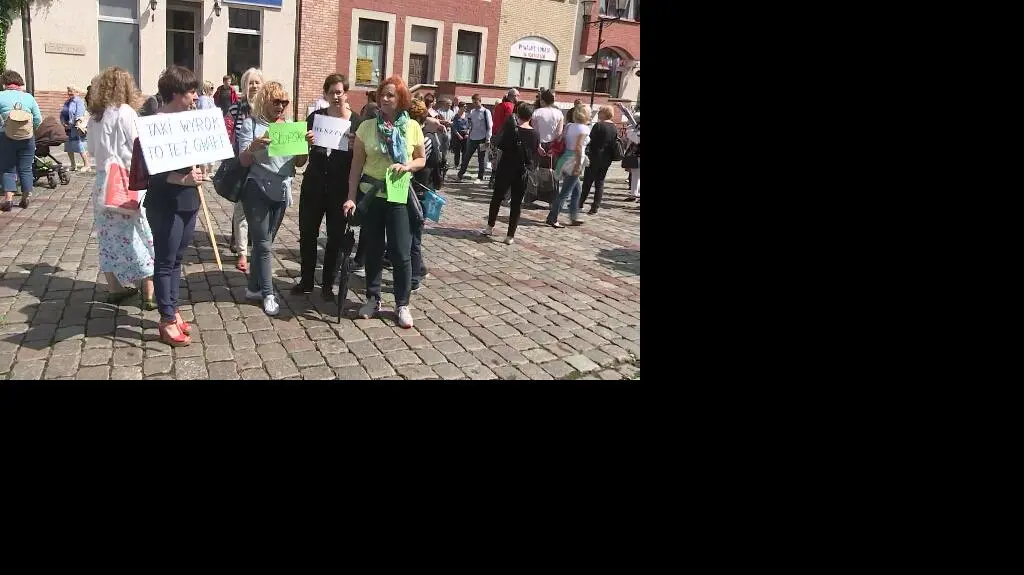 Manifestacja w Elblągu