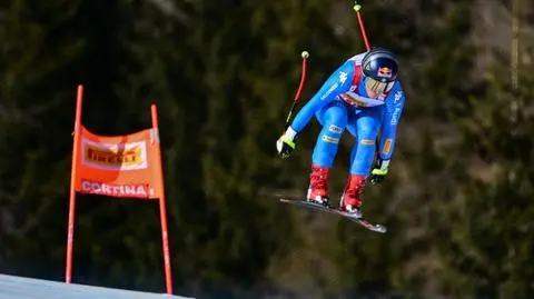 Błyskawiczny powrót do formy po upadku. Goggia wygrała zjazd