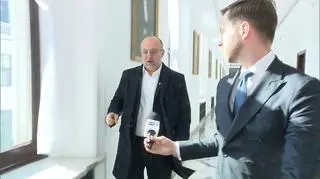 Sędzia Piebiak u szefa klubu PiS. Czy to licuje z powagą urzędu? "Nie ganiajcie mnie" 