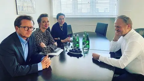 Prawnicy na spotkaniu z Donaldem Tuskiem