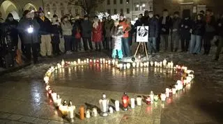 "Światełko przeciw nienawiści" w Krakowie