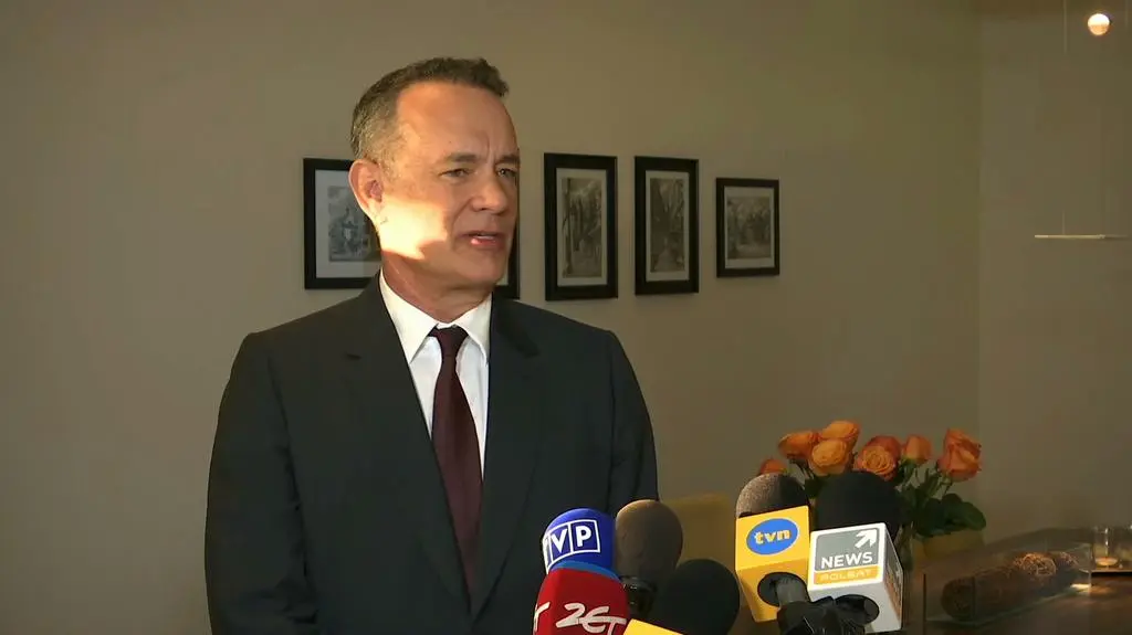 Tom Hanks odebrał malucha