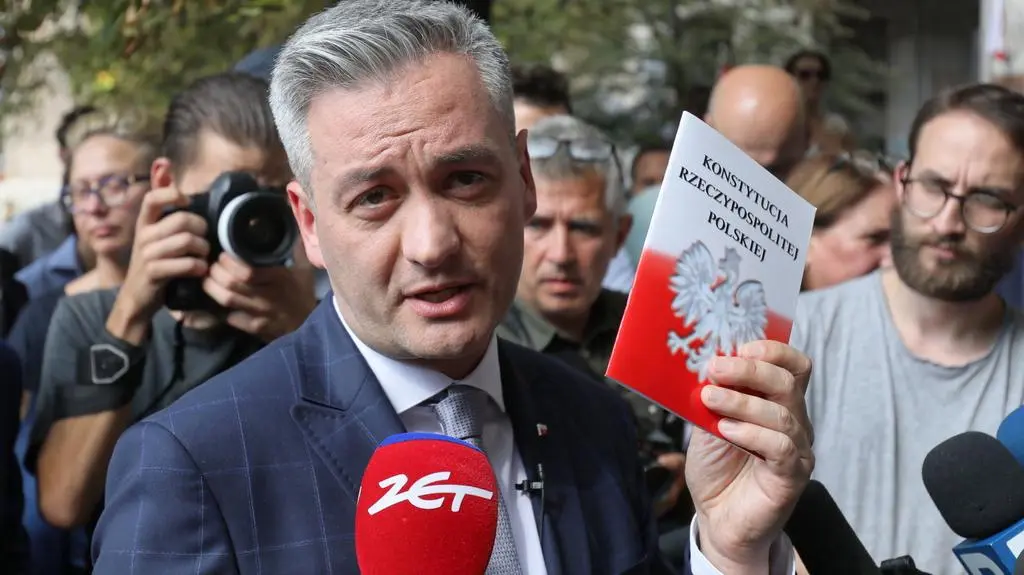 Całe wystąpienie Roberta Biedronia
