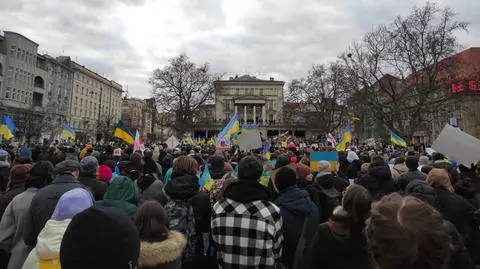 Londyn, Haga, Wiedeń, Goteborg. Relacjonujecie manifestacje poparcia dla Ukrainy
