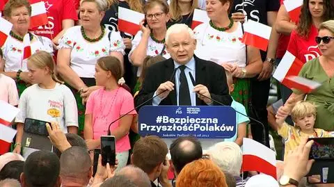 Jarosław Kaczyński w Sokołowie Podlaskim
