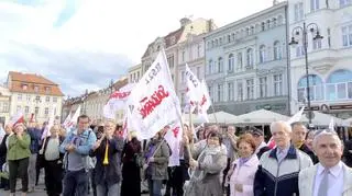 Happening bydgoskiej "Solidarności"odbył się 25 września