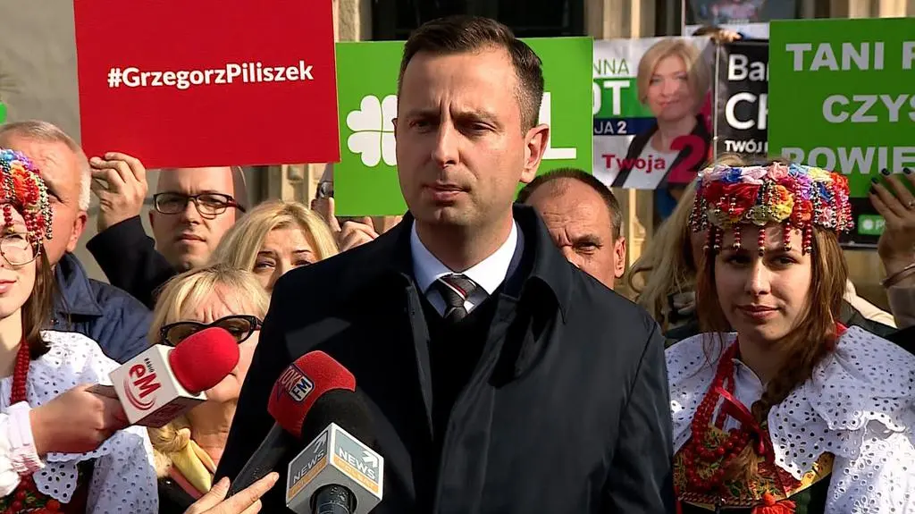 Kosiniak-Kamysz na konferencji w Bielsku-Białej