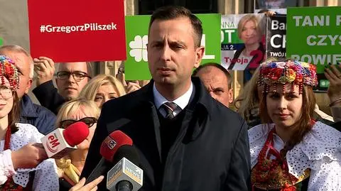 Kosiniak-Kamysz na konferencji w Bielsku-Białej
