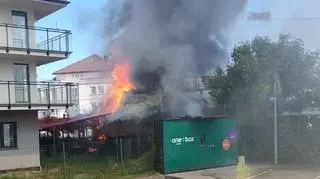 Pożar karczmy we Władysławowie