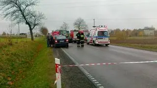 Kierująca samochodem osobowym została ciężko ranna