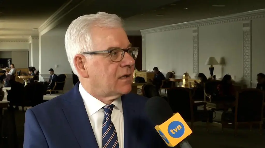 Całość rozmowy z ministrem Jackiem Czaputowiczem