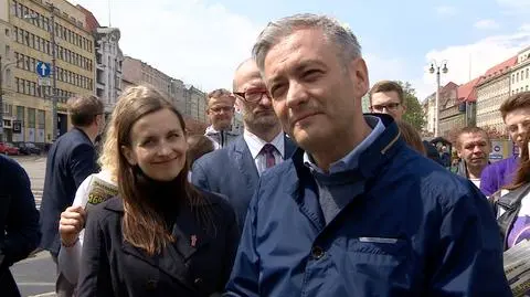 Biedroń: jesteśmy mocną trzecią siłą polityczną