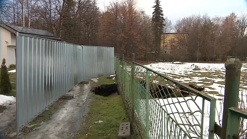 Zapadlisko w Trzebini