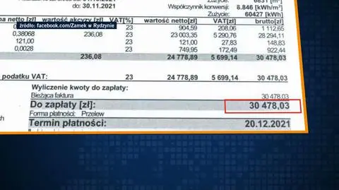 "O 164 procent? Takiej podwyżki w swoim życiu jeszcze nie miałem". Zamku nie stać na ogrzewanie