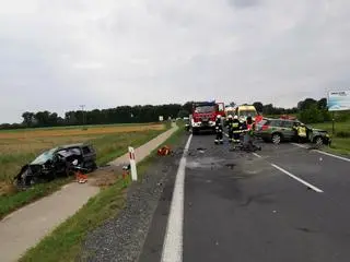 Do wypadku doszło na drodze wojewódzkiej numer 877