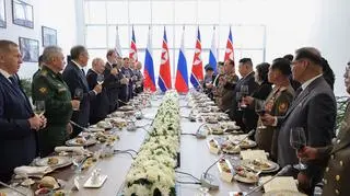 Kim Dzong Un w Rosji