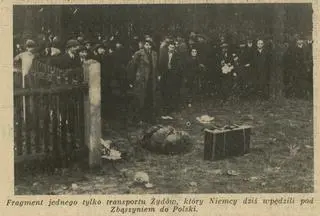 Żydzi wypędzeni do Zbąszynia
