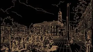 Plac Wolnica, perspektywa - turyści