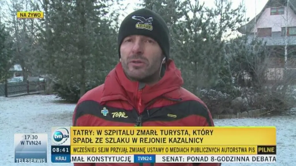 TOPR: na szczeście nie polecieli wszyscy w dół