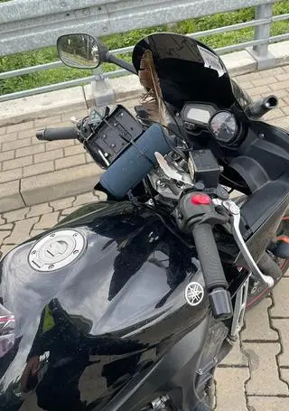 Mężczyzna "ozdobił" motocykl ptasimi piórami i zamontował głośnik