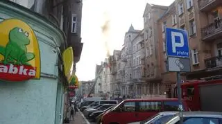 Straż ewakuowała 8 osób