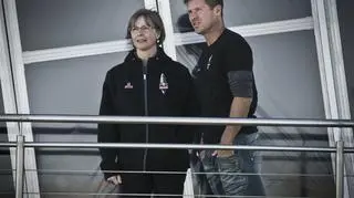 Felix Baumgartner z mamą Ewą