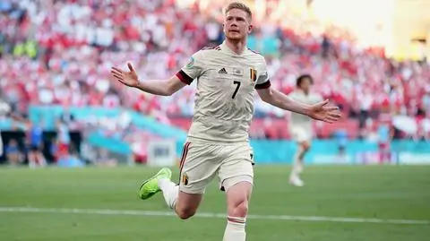Długo leczył poważny uraz. De Bruyne wrócił i został bohaterem Belgów