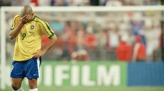 Ronaldo "Il Fenomeno" podczas finału mistrzostw świata we Francji w 1998 roku