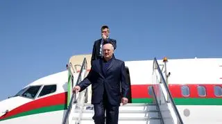 Prezydent Białorusi Alaksandr Łukaszenka