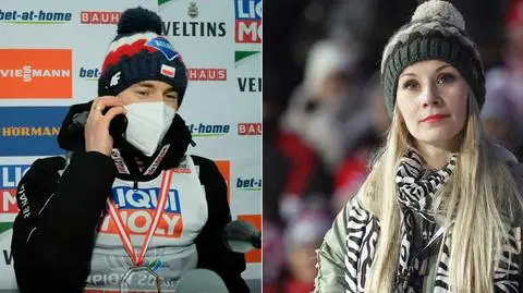 "O, moja żona dzwoni". Stoch zaskoczony na konferencji