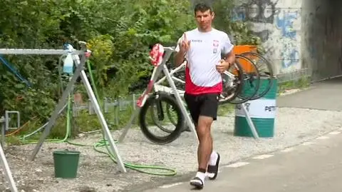 Adrian Kostera walczy o podium w 10-krotnym Ironmanie