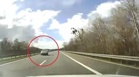 Pod prąd autostradą A6