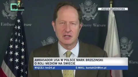Mark Brzezinski o dziennikarzach na Białorusi