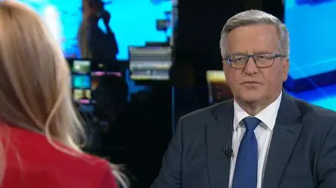 Komorowski: prezydent wykazał się brakiem dobrego wychowania