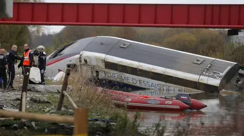 TGV wypadł z torów koło Strasburga