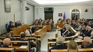 Senat nie zgodził się na prezydenckie referendum. "Zagłosowaliśmy tak, jak zagłosowaliśmy"